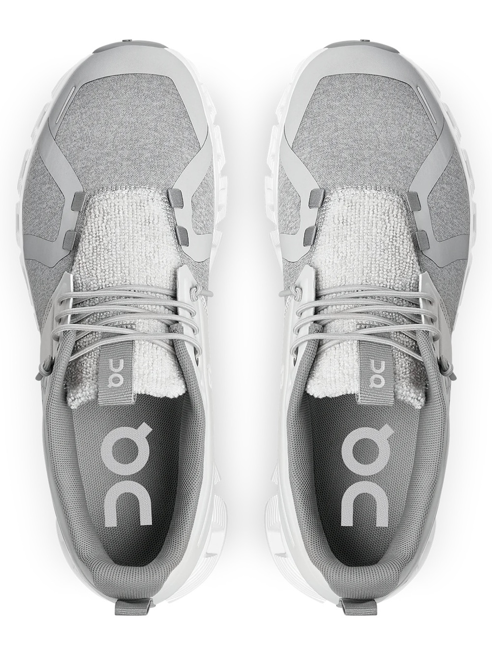 On Running Women’s Cloud 5 Terry Lightweight Gray Athletic Shoes